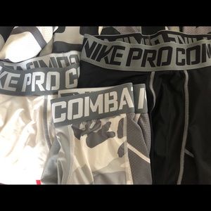 Nike Pro combat tights and short size L men’s